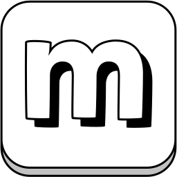 Letter m icon