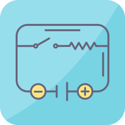 Electrical circuit icon