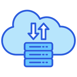 Cloud server icon