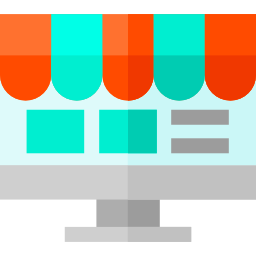 Online shop icon