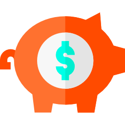 Piggy bank icon