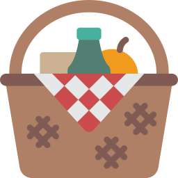 Picnic basket icon