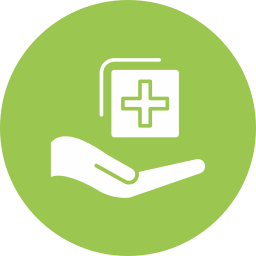 Medical support icon