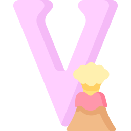 Letter V icon