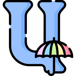 Letter u icon