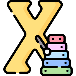 Letter x icon