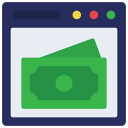 Online payment icon