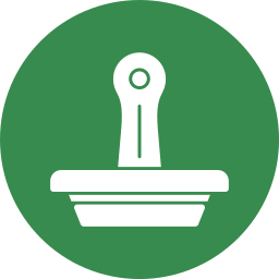 Rubber stamp icon