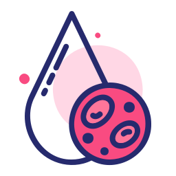 Blood cells icon