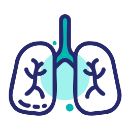 Pulmonary icon