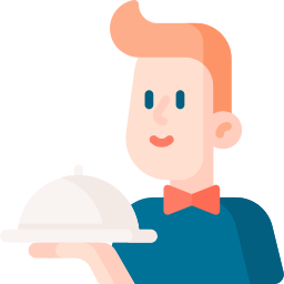 Waiter icon