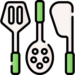 Kitchen utensils icon