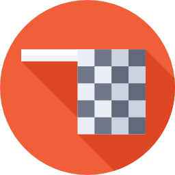 Checkered flag icon