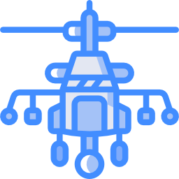 Army helicopter icon