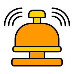 Reception bell icon