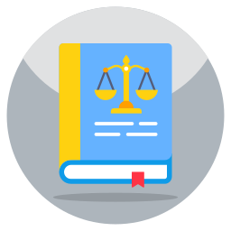 Law book icon