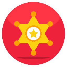 sheriff-abzeichen icon