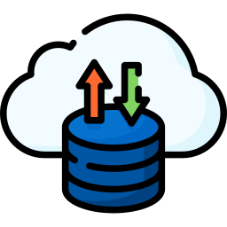 Cloud storage icon