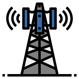 torre satélite Ícone