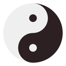 yin yang icona