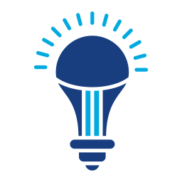 Led bulb icon