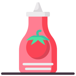 Ketchup bottle icon