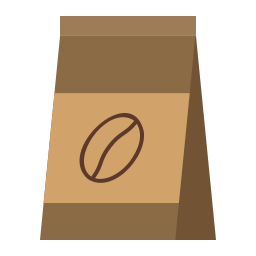 Coffee bean icon