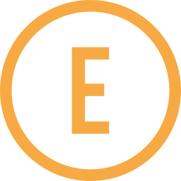 buchstabe e icon