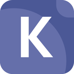 文字k icon