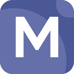 Letter m icon