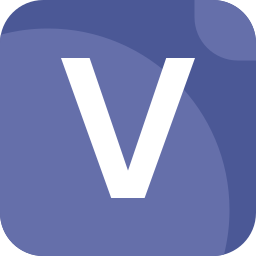 文字 v icon