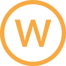 文字w icon