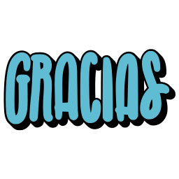 Gracias sticker