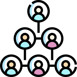 Hierarchy structure icon