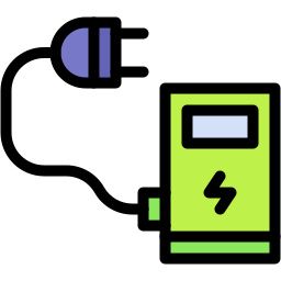 charge électrique Icône