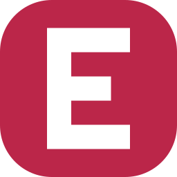 Letter e icon