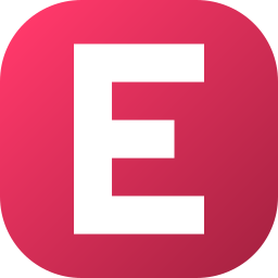 Letter e icon