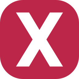 Letter x icon