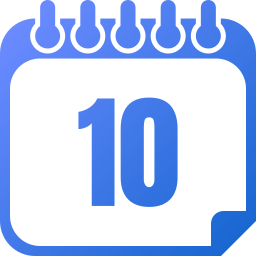 número 10 Ícone