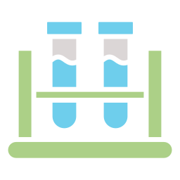 Test tubes icon