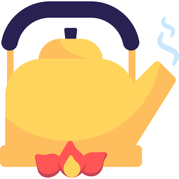 Hot water icon