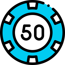 Casino chip icon