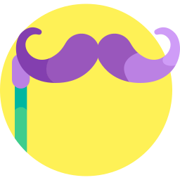 bigode Ícone