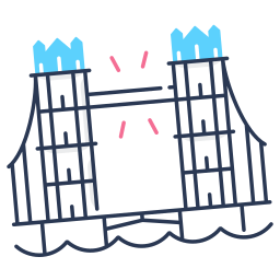 Tower bridge icon