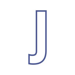 Letter j icon