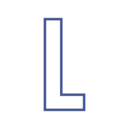 Letter l icon