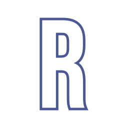 Letter r icon