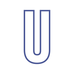 Letter u icon