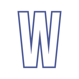 Letter w icon