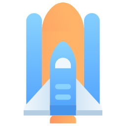 Space shelter icon